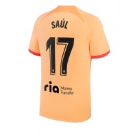 Atletico Madrid Saul Niguez #17 Tredjetrøje 2022-23 Kortærmet